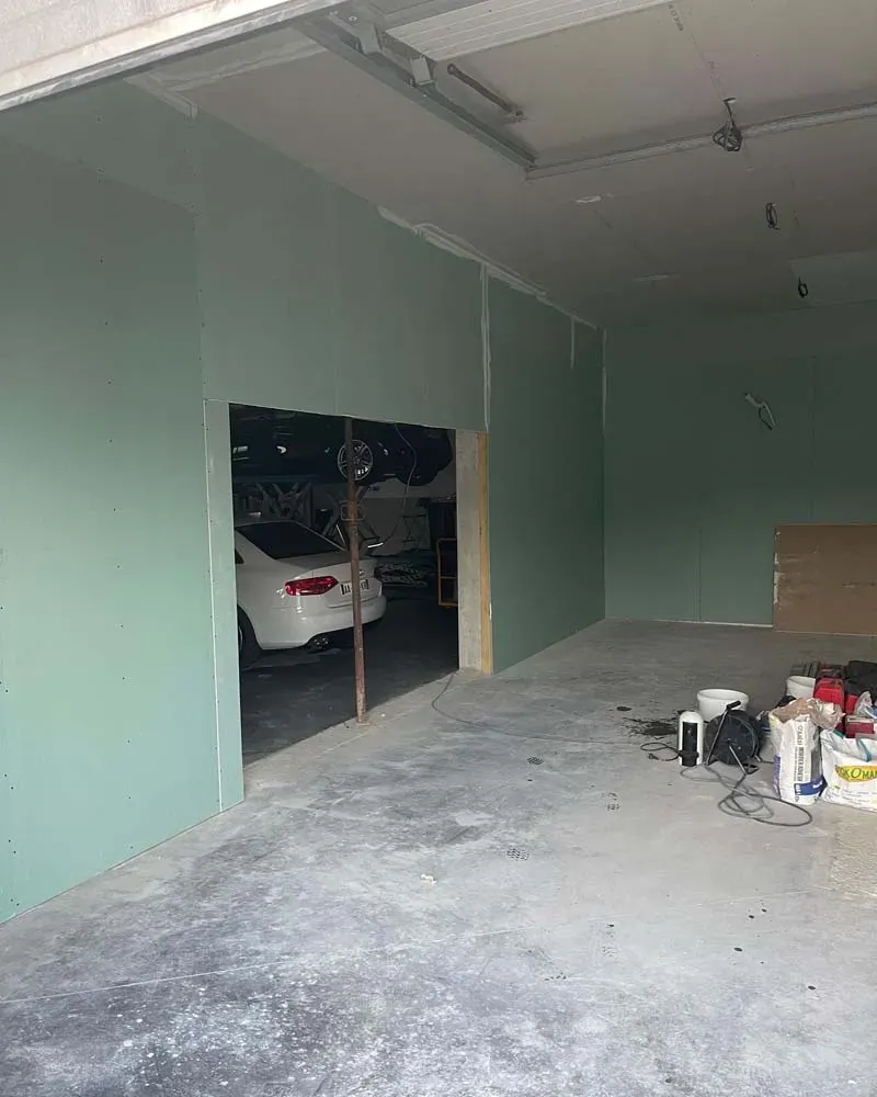 réno platrerie garage